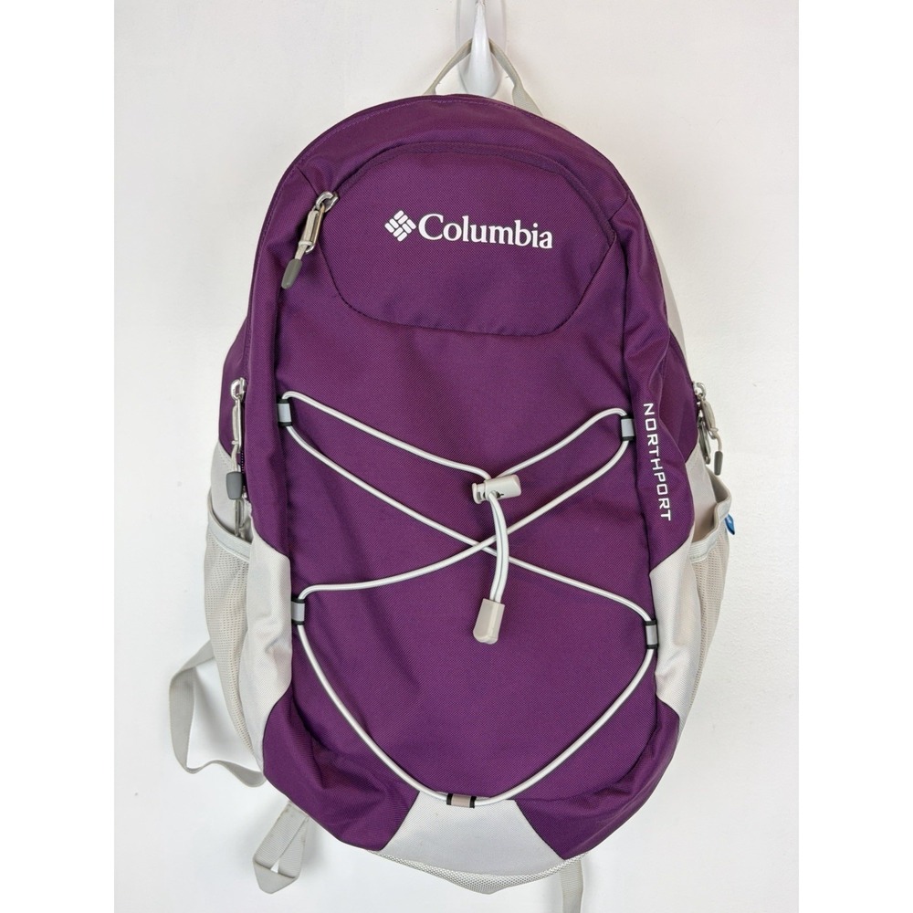 Columbia Northport Daypack Laptop Compartment Backpack Plum Purple Work School